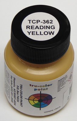 Tru - Color TCP - 362 Reading - Yellow 1 oz - Oakville Model Trains Depot