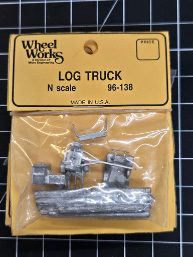 Micro Engineering 96-138 N Scale Log Truck with Log Load