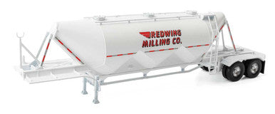 Walthers SceneMaster 2624 HO Scale Dry Bulk Semi Trailer - Assembled - Red Wing Milling