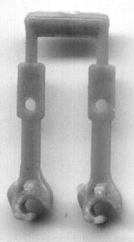 Grandt Line 5003 HO Scale Plastic Dummy Couplers - pkg(10)