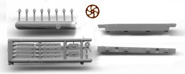 Grandt Line 5105 HO Scale Westside Lumber Co. Flat Car Hardware - pkg(1 set)