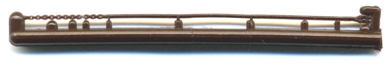 Grandt Line 5189 HO Scale Brake Rod with Chain - pkg(2)