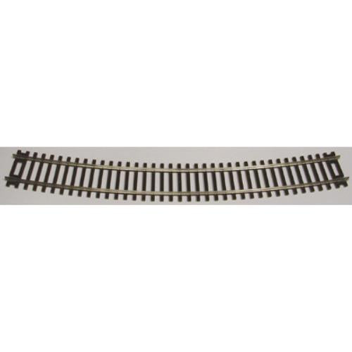 Atlas 536 HO Scale Code 83 24" Radius Curved Track - 6 Pieces