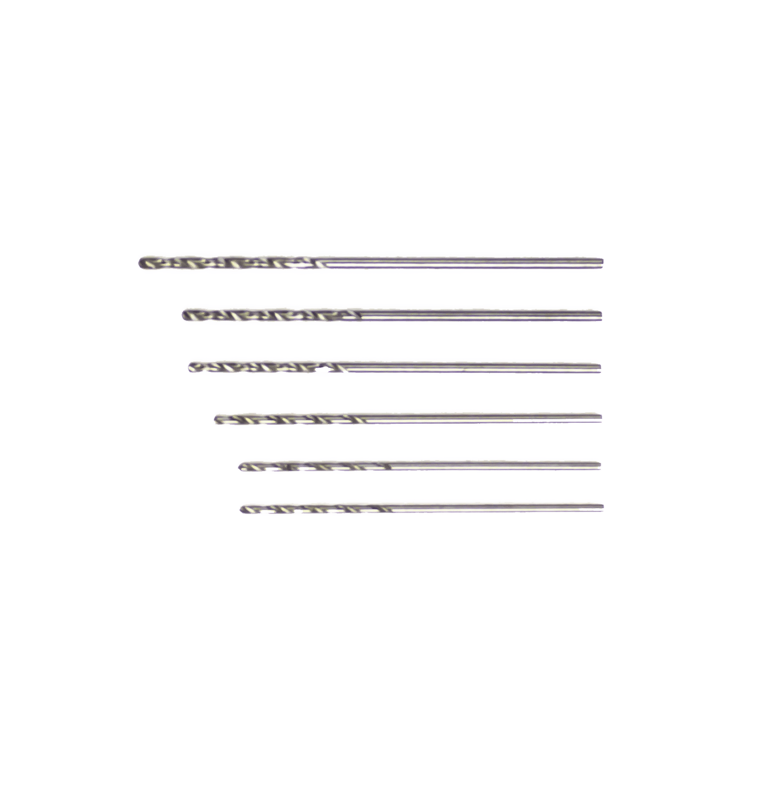 Excel 6 Assorted Twist Drills - pkg(6)