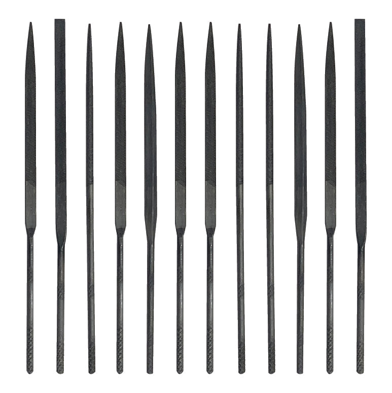 Excel 55608 Mini Needle Files, 4", Set of 12