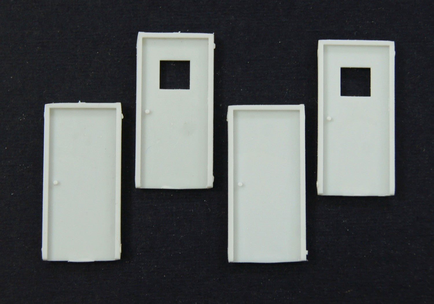 Micro Engineering 80-162 HO Scale Warehouse Personnel Door - 4pcs