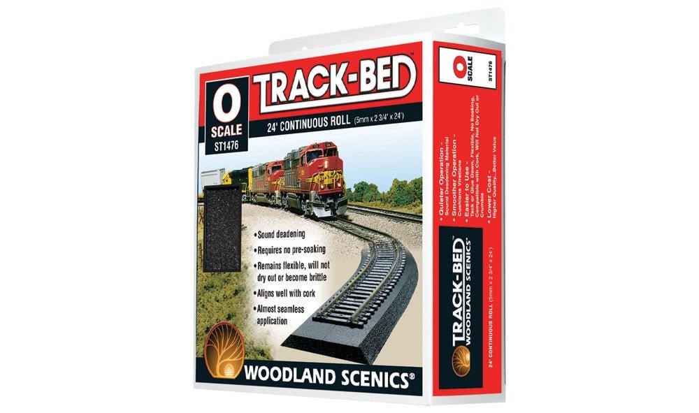 Woodland Scenics ST1476 O Scale Track - Bed™ Roll - Oakville Model Trains Depot