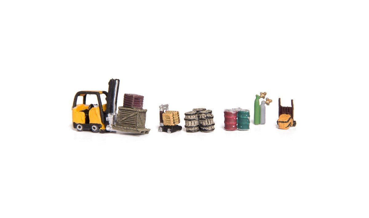 Woodland Scenics A2208 N Scale Loading Dock Details - Oakville Model Trains Depot