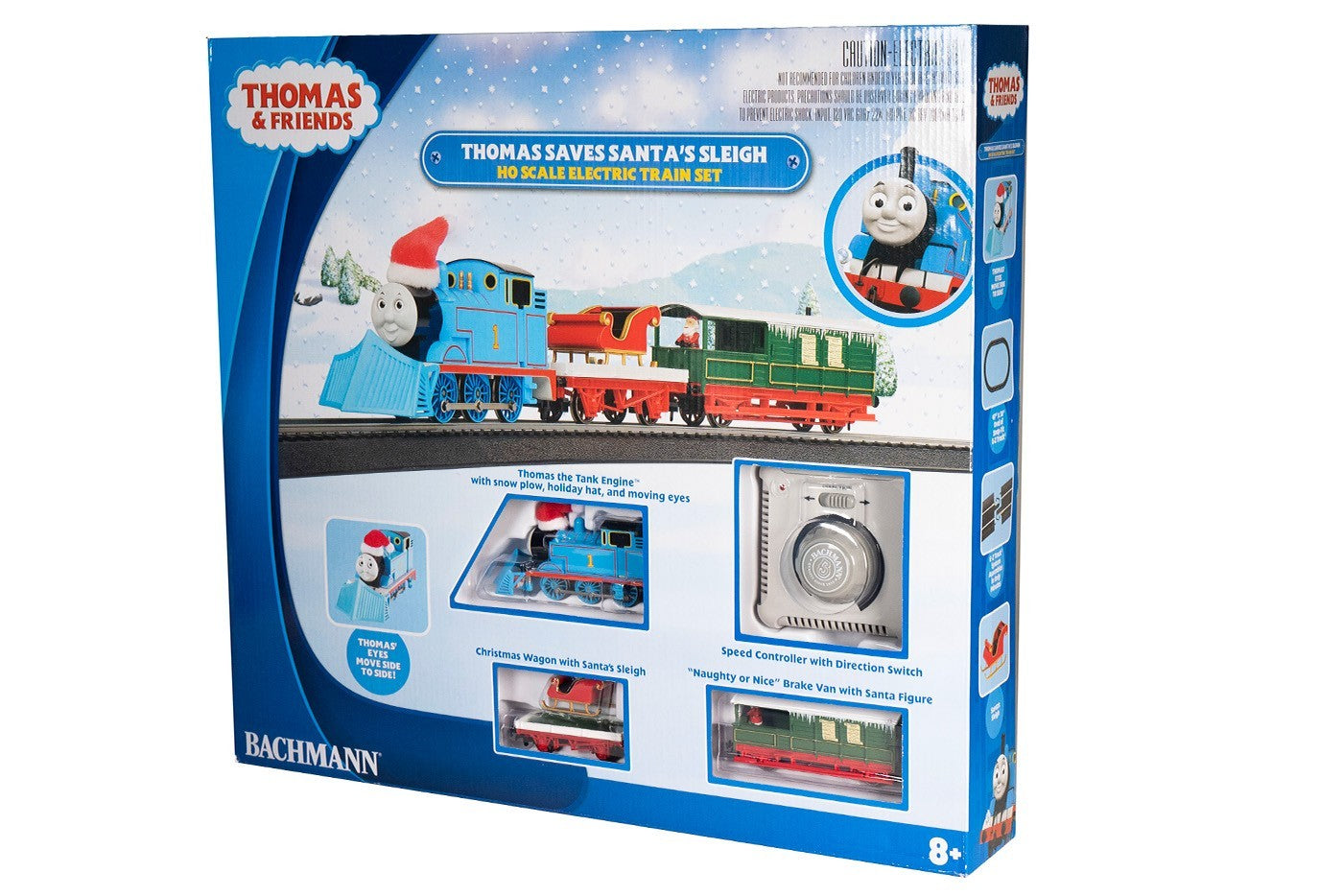 Bachmann HO Scale Thomas Saves Santa's Sleigh Train Set 00773
