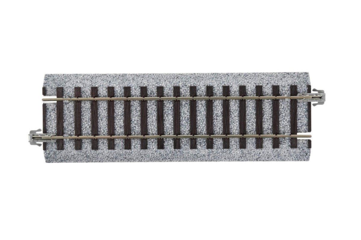 KATO 2 - 140 HO Scale Unitrack 123mm (4 - 7/8") Straight Track - 4 - Pack - Oakville Model Trains Depot