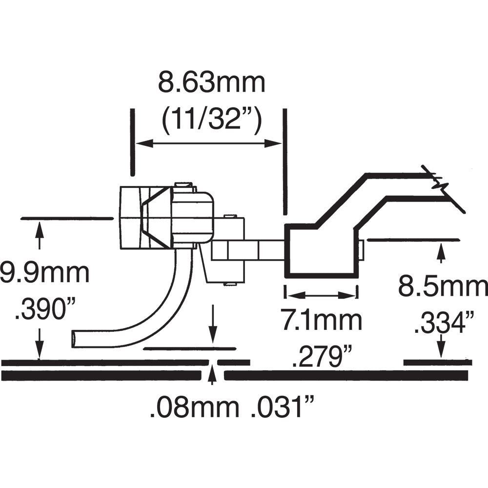 Kadee 18 HO Scale NEM 362 European - Style Couplers - Medium (8.63mm , 11/32") - Oakville Model Trains Depot
