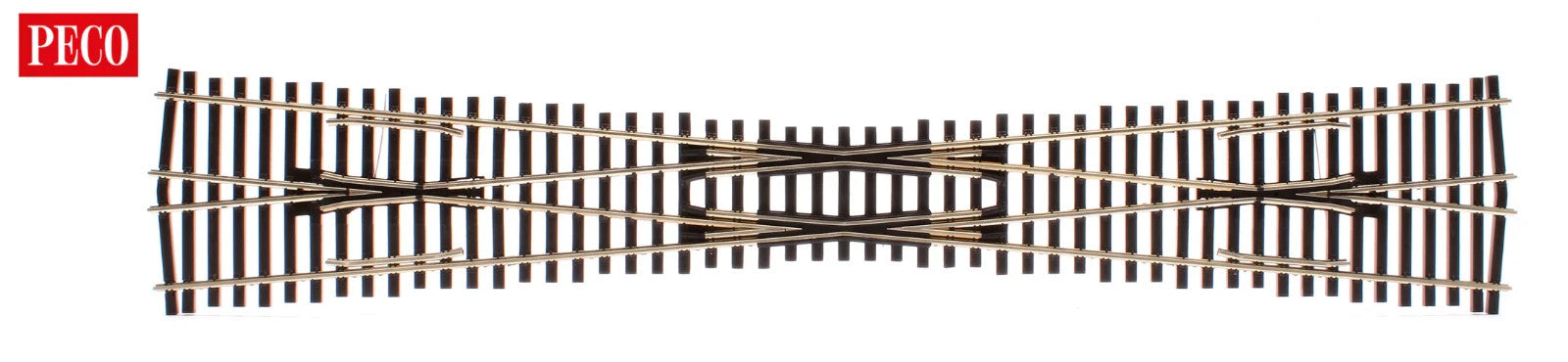 PECO SL-U8364 HO Code 83 #6 Diamond Crossing with Unifrog