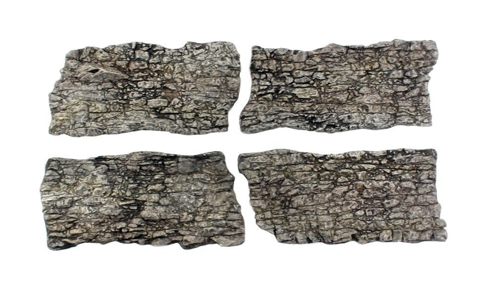 Woodland Scenics 1138 Rock Face Ready Rocks 4pcs - Oakville Model Trains Depot