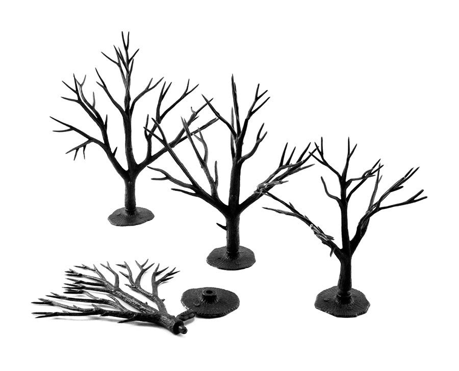 Woodland Scenics 1122 Deciduous Tree Armatures 3" - 5" in Height 28pcs - New
