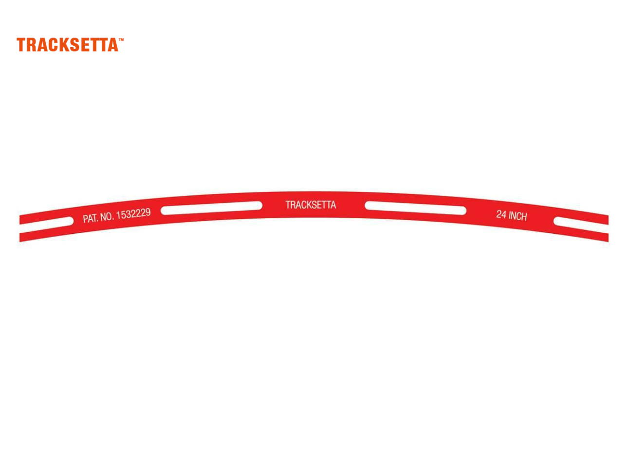 Peco Tracksetta NT24 N Scale Track Laying Template 24"/61cm Radius Curve - New