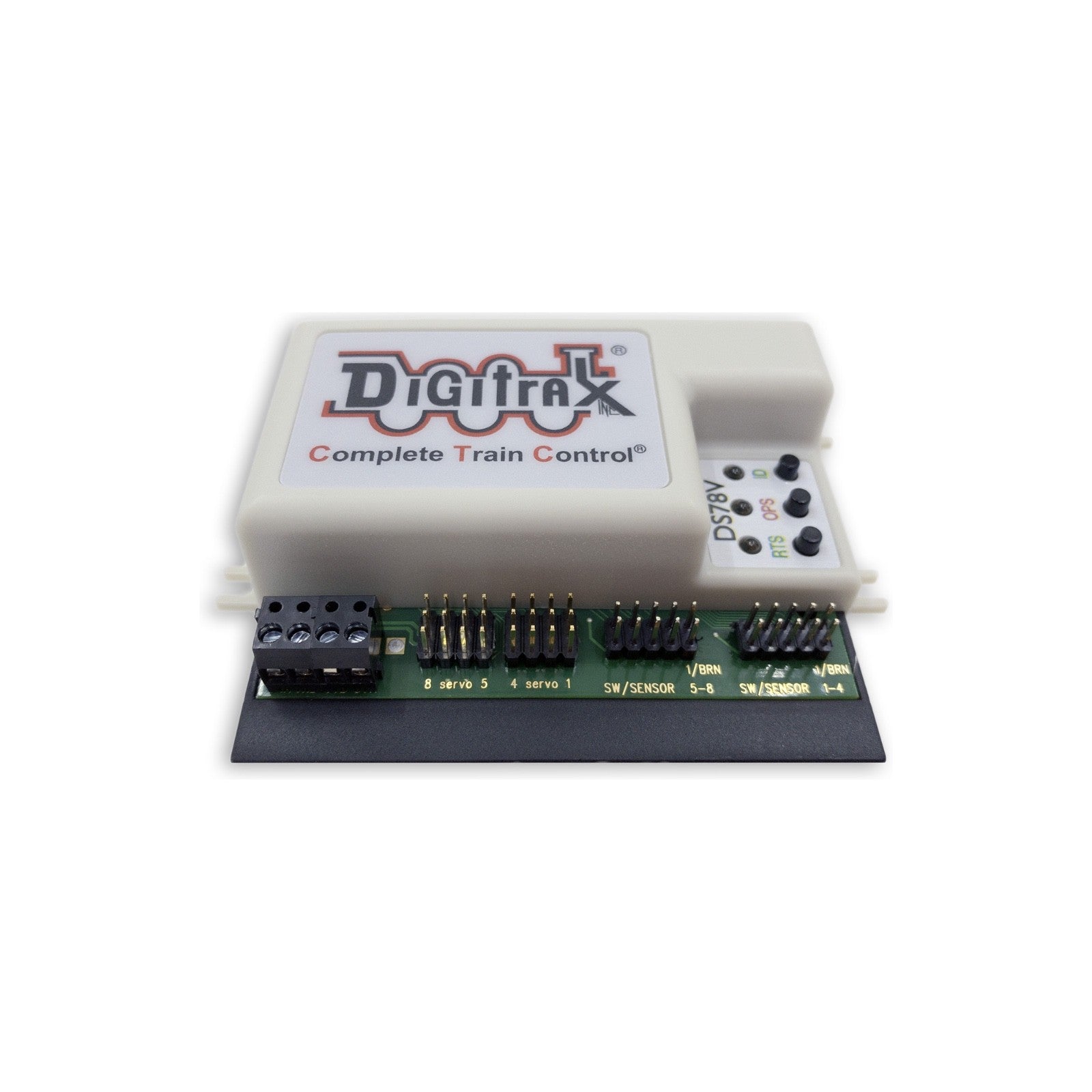 Digitrax DS78V Eight Servo LocoNet Stationary Accessory Decoder For Turnout Ctrl