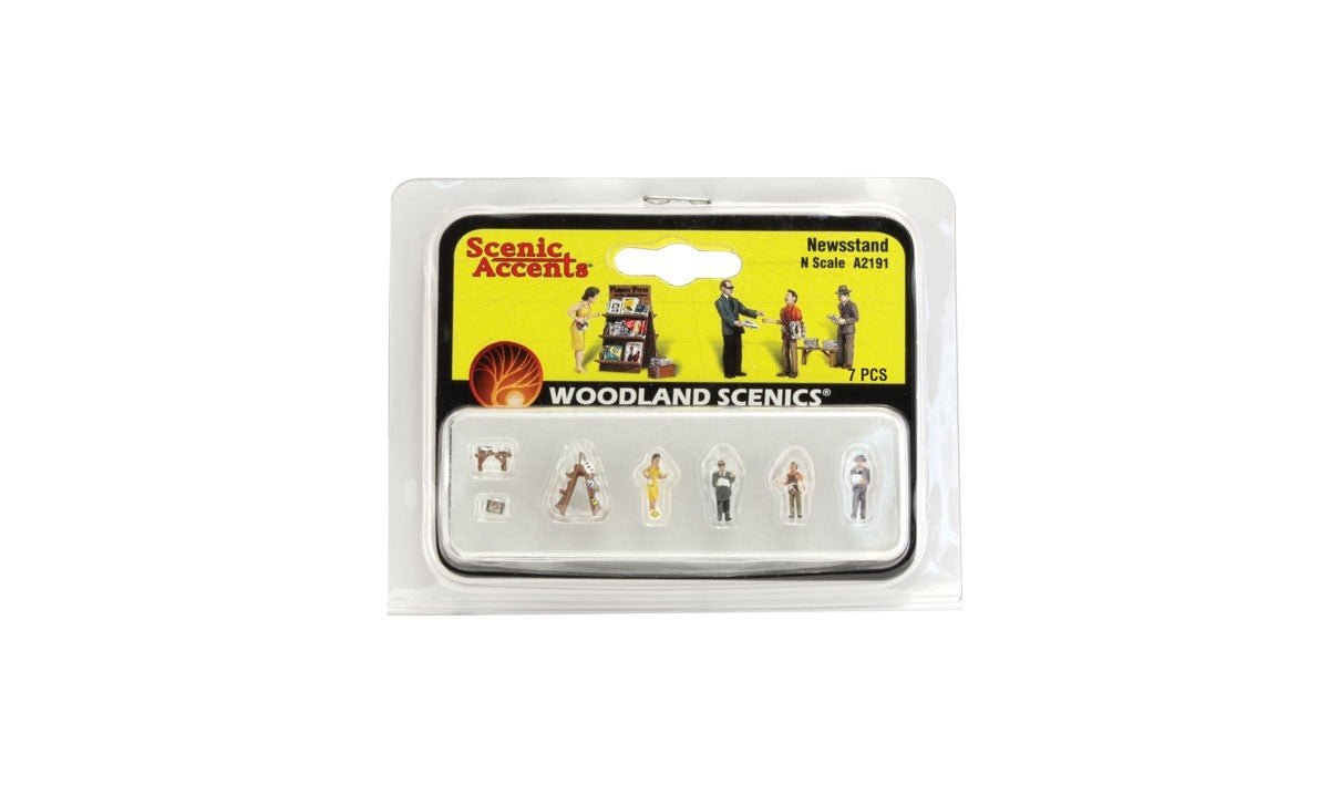 Woodland Scenics A2191 N Scale Newsstand - Oakville Model Trains Depot