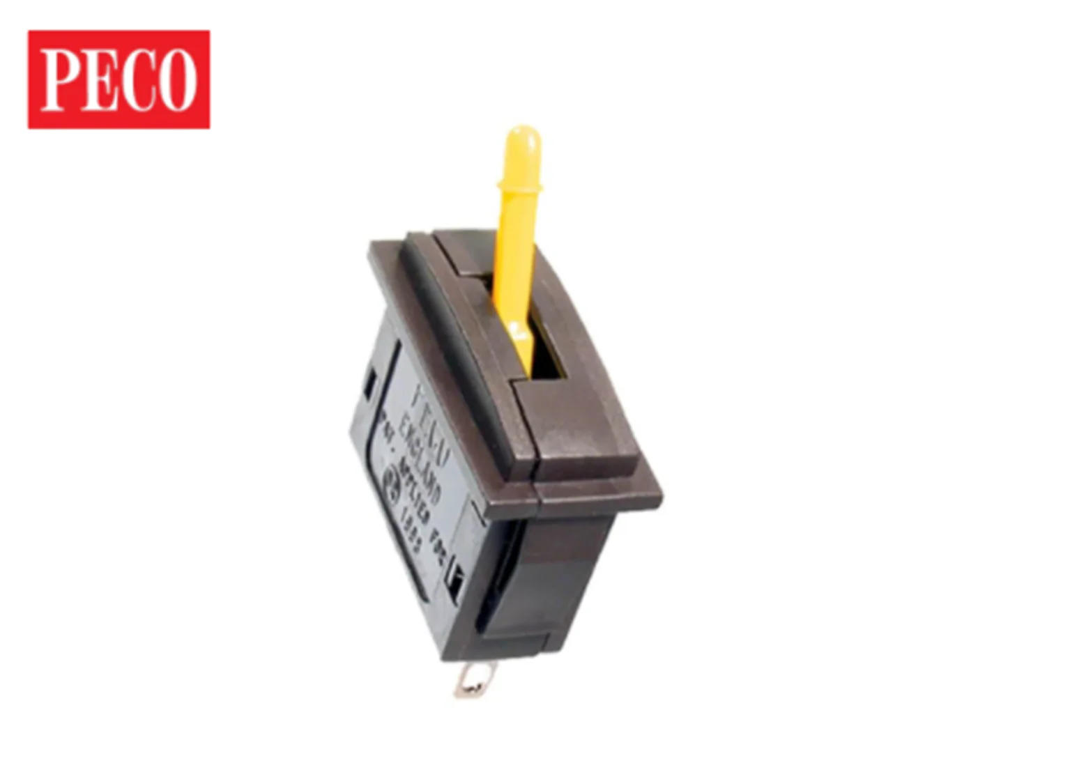 Peco PL-26Y Yellow Passing Contact Switch - New