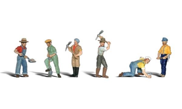 Woodland Scenics A2148 N Scale Track Workers - Oakville Model Trains Depot