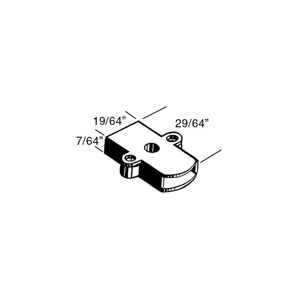 Kadee 234 HO Scale Short Shank Coupler Plastic Gearboxes & Lids - Oakville Model Trains Depot