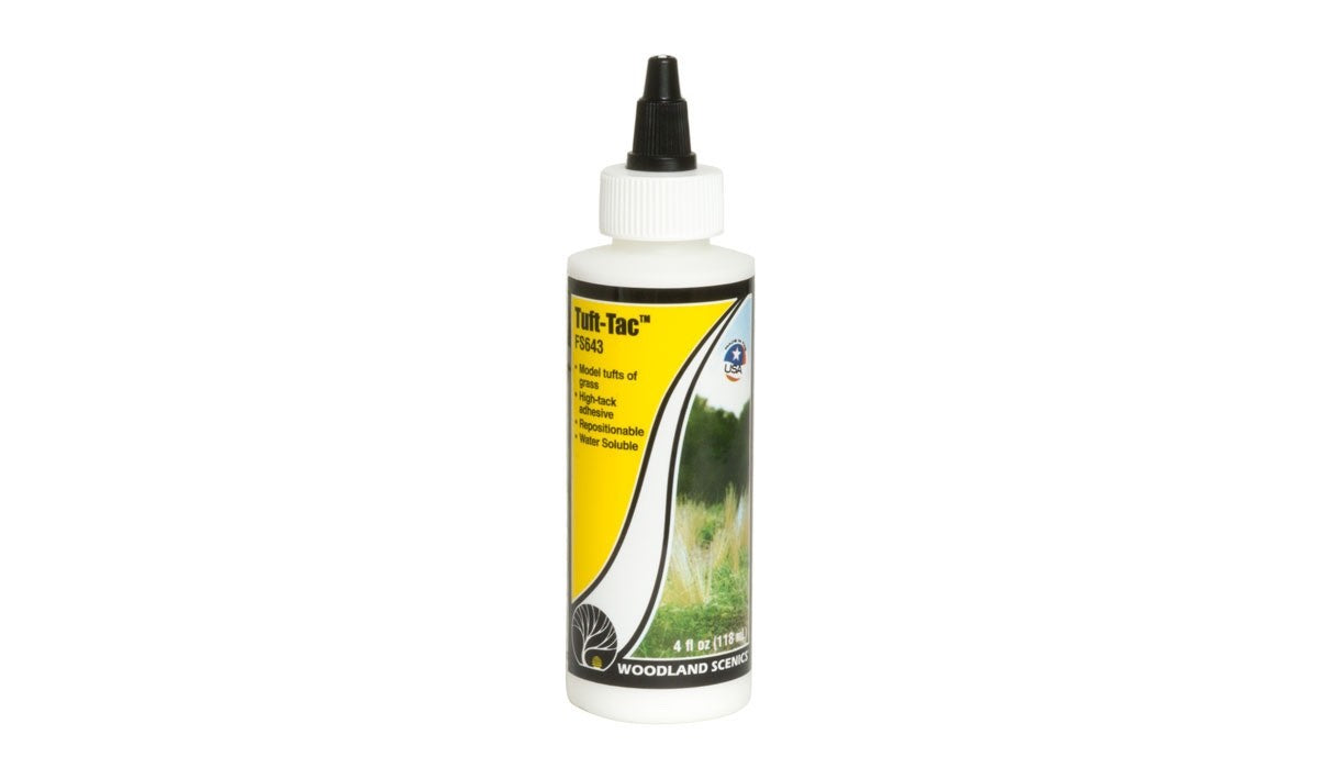Woodland Scenics FS643 Tuft-Tac® Adhesive Hobby Glue for Static or Field Grass