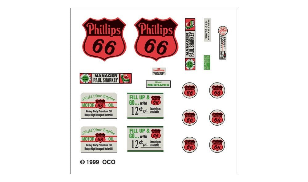 Woodland Scenics D223 HO Scale Gas Station Kit - Oakville Model Trains Depot