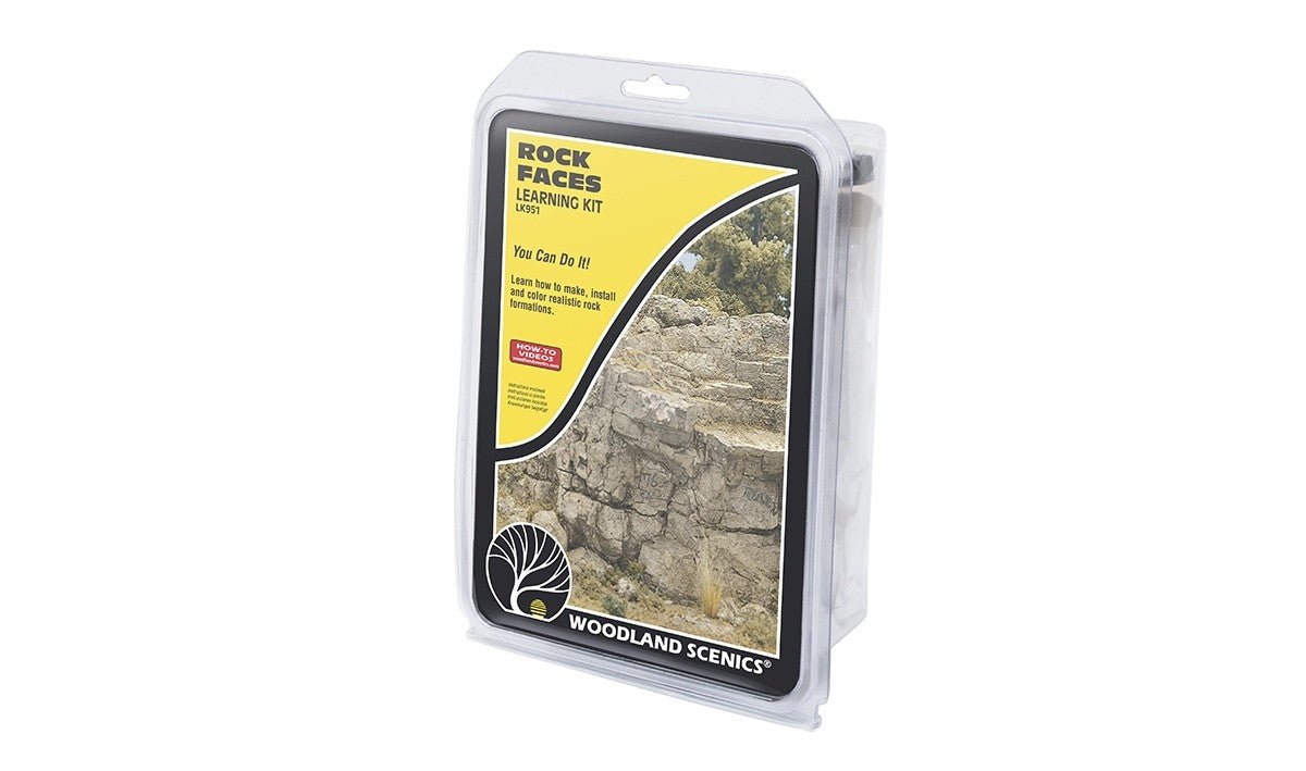 Woodland Scenics LK951 Rock Faces Learning Kit - Oakville Model Trains Depot