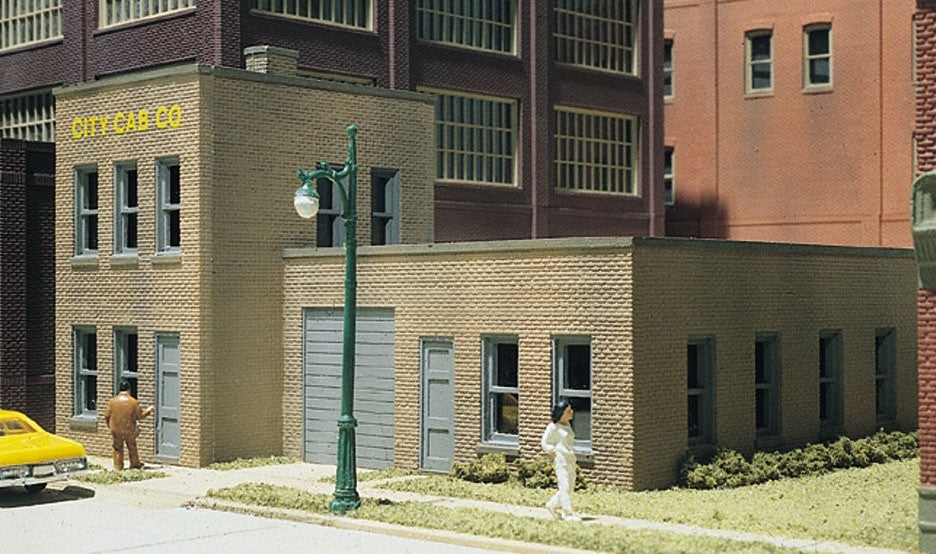 Woodland Scenics DPM 11200 HO Scale City Cab Co. Building Kit