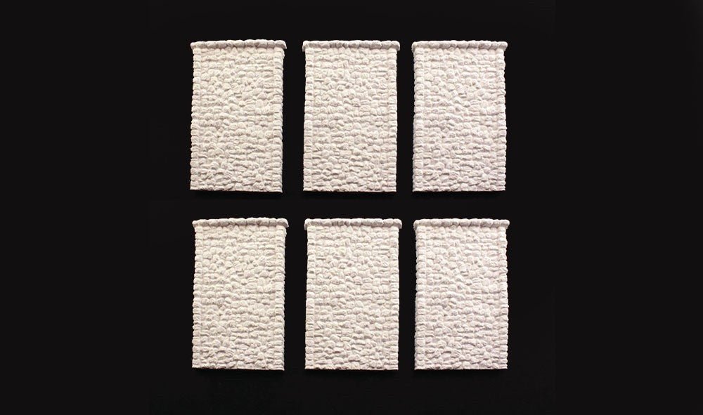 Woodland Scenics 1161 N Scale Woodland Random Stone Retaining Wall 6pcs - Oakville Model Trains Depot