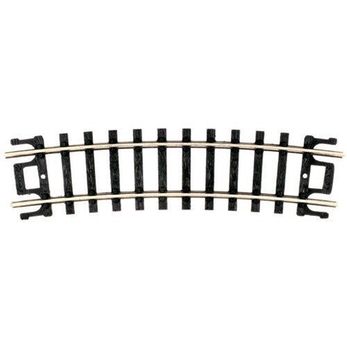 Atlas 2511 N Scale Code 80 Nickel Silver 9.75" Radius Curve Half Section - 6pcs - Oakville Model Trains Depot