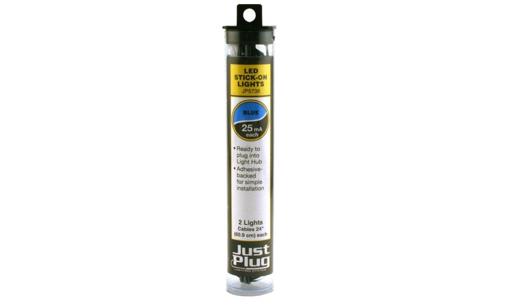 Woodland Scenics JP5738 Just Plug Blue Stick-On Light