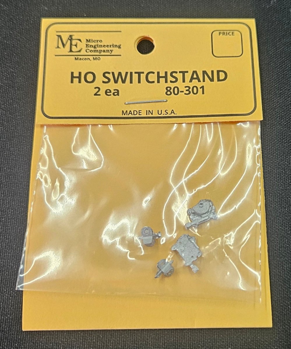 Micro Engineering 80 - 301 HO Scale Switchstands (Non - Operating) - 2 pcs - Oakville Model Trains Depot