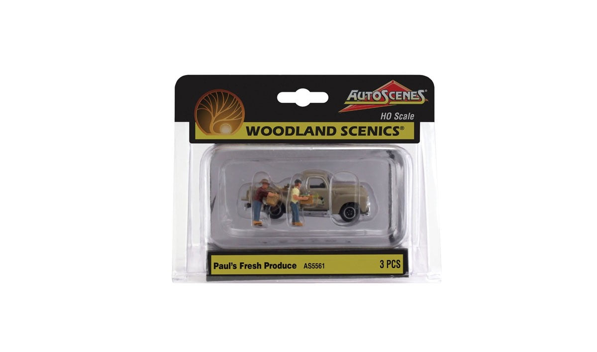 Woodland Scenics AS5561 HO Scale Paul's Fresh Produce