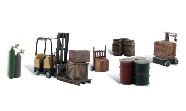 Woodland Scenics A1934 HO Scale Loading Dock Details - Oakville Model Trains Depot