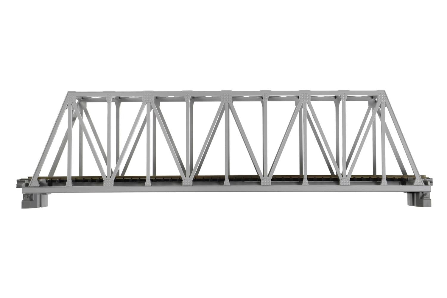 Kato 20-432 N Scale Unitrack Single Track Truss Bridge 248mm (9 3/4") - Gray