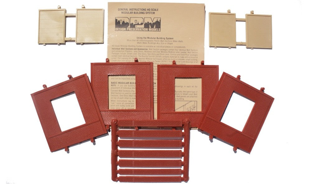 Woodland Scenics DPM 30135 HO Scale Dock Level Overhead Door Kit