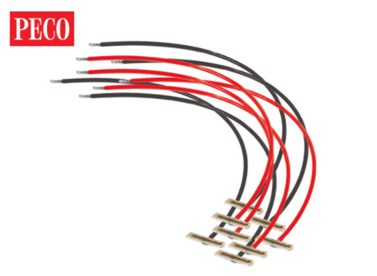 Peco PL-80 Power Feed Joiners for Code 100 & Code 124 Rail (Pack of 8) - New
