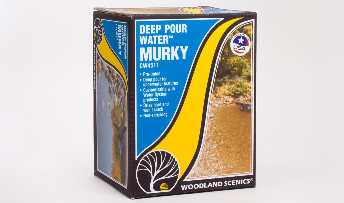 Woodland Scenics CW4511 Deep Pour Water™ - Murky