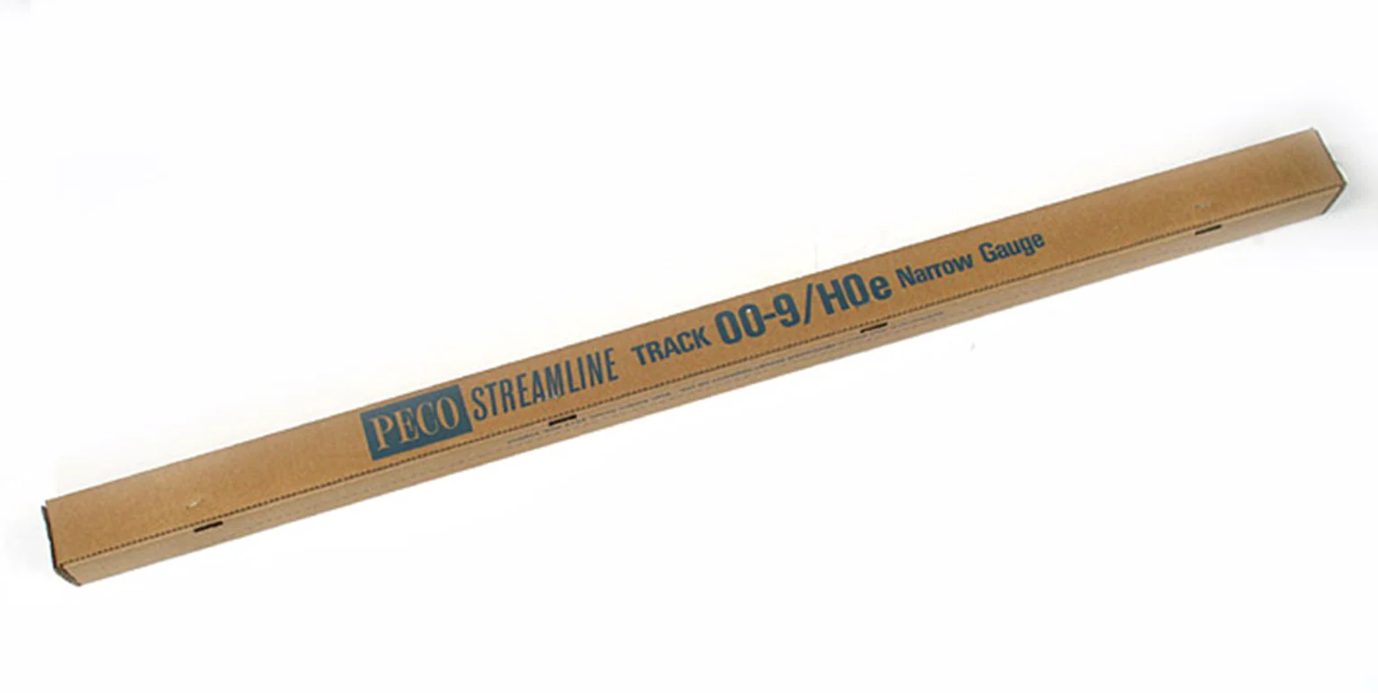 Peco SL-404 00/H0 Scale Code 80 Narrow Gauge Mainline 36" Flex Track 25pcs - New
