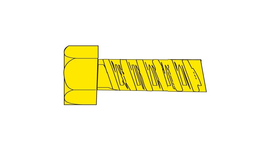 Woodland Scenics H866 Hex Head Screws 0-80 1/4 - 5pcs