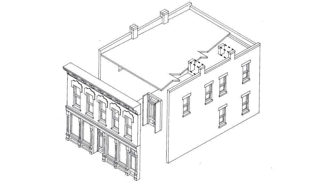 Woodland Scenics DPM 50200 N Scale Hayes Hardware Building Kit
