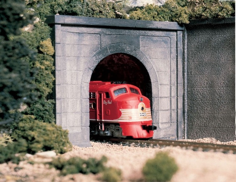 Woodland Scenics 1152 N Scale Concrete Single Tunnel Portal 2pcs - New