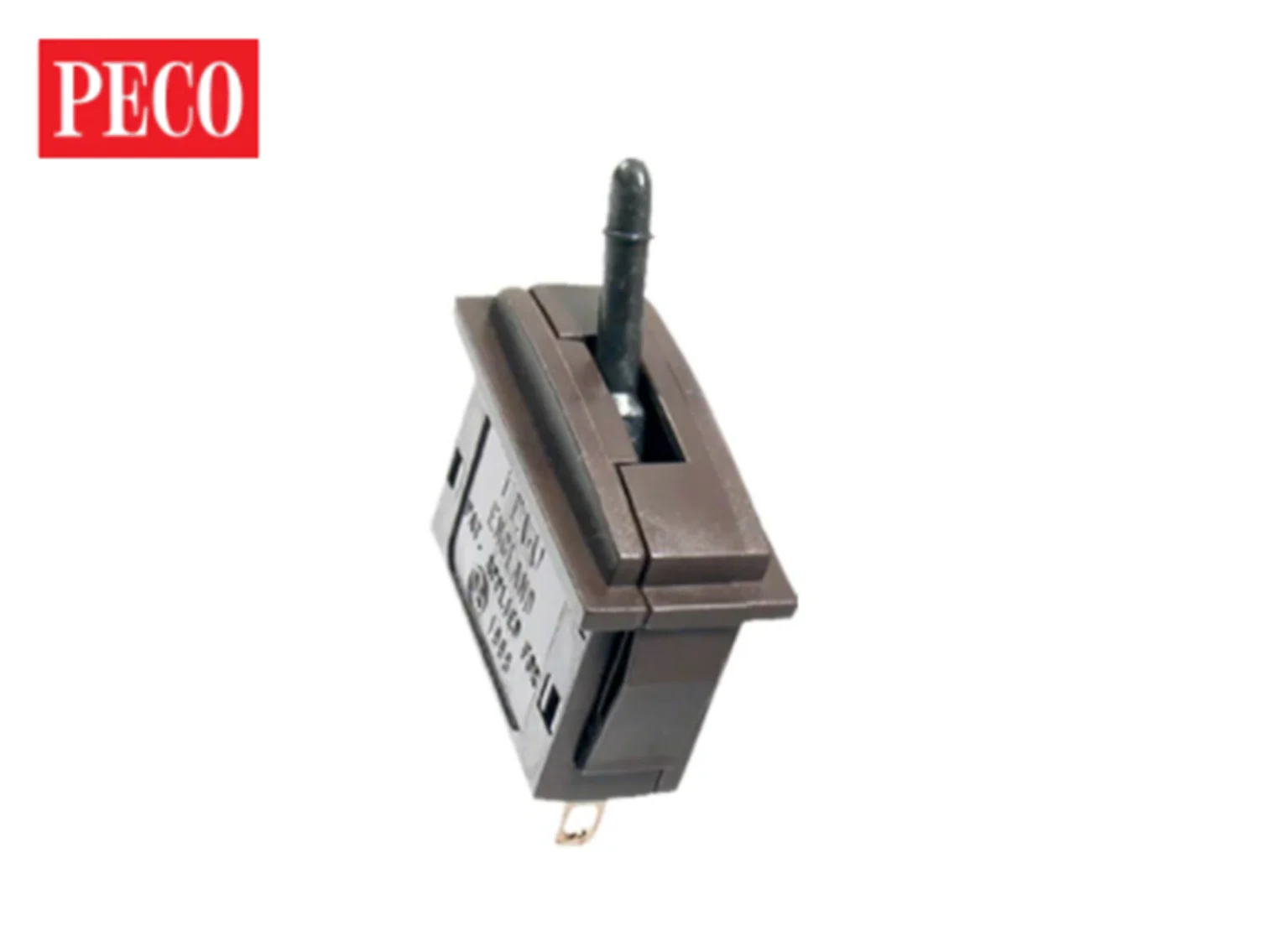 Peco PL-26B Black Passing Contact Switch - New
