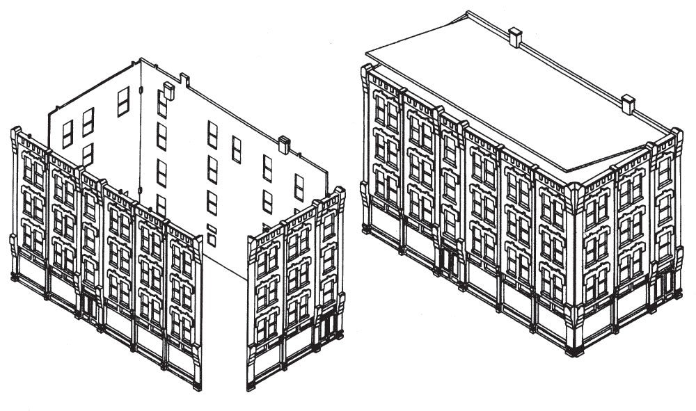 Woodland Scenics DPM 51600 N Scale Wilhelmi's Mercantile Building Kit