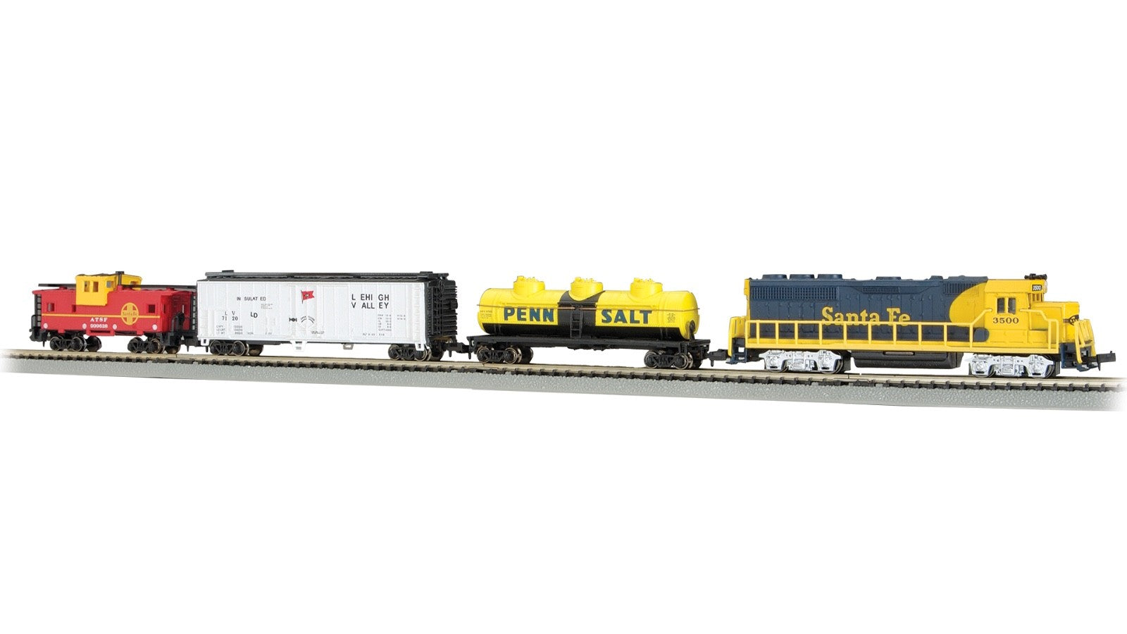 Bachmann 24013 N Scale Thunder Valley Trainset ATSF