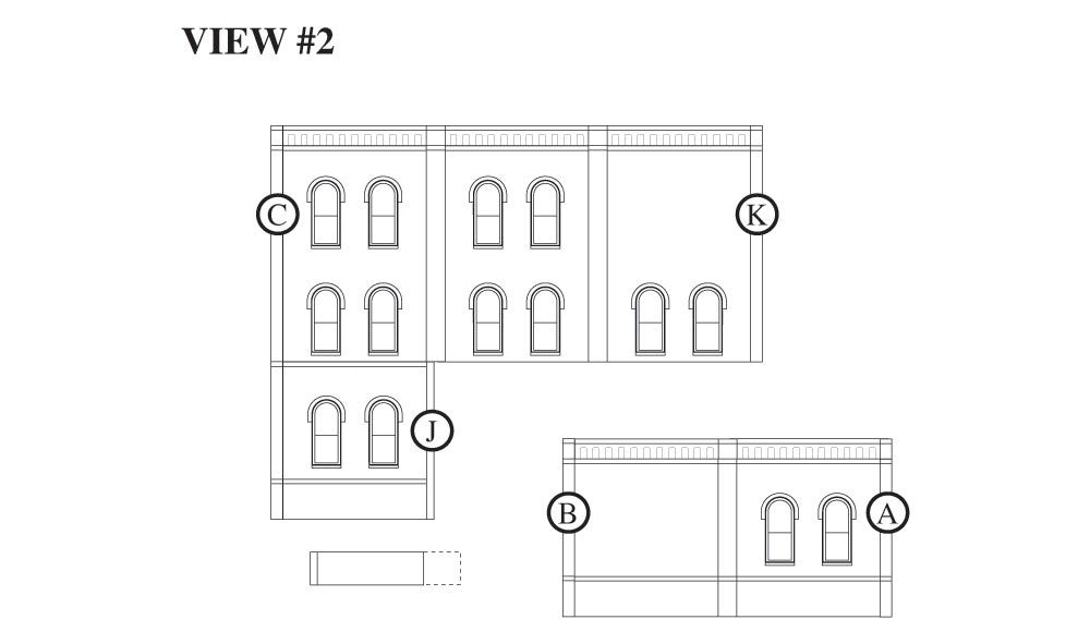 DPM 35400 HO Scale FEDUPS Freight Co. Building Kit (Combined MBS Freight Facility) - Oakville Model Trains Depot