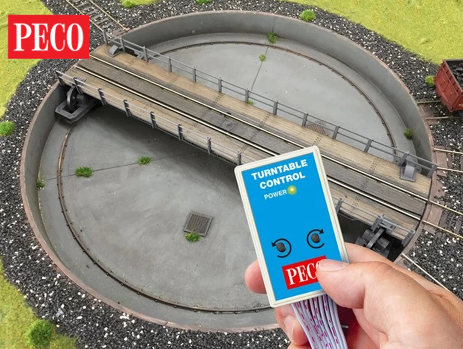 Peco PL-55 N/OO Scale Turntable Motor - New