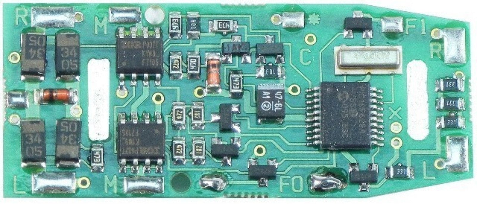 NCE 5240110 HO DCC Decoder SW9-SR - 3 EFX for Life-Like SW8, SW9, SW900 & SW1200