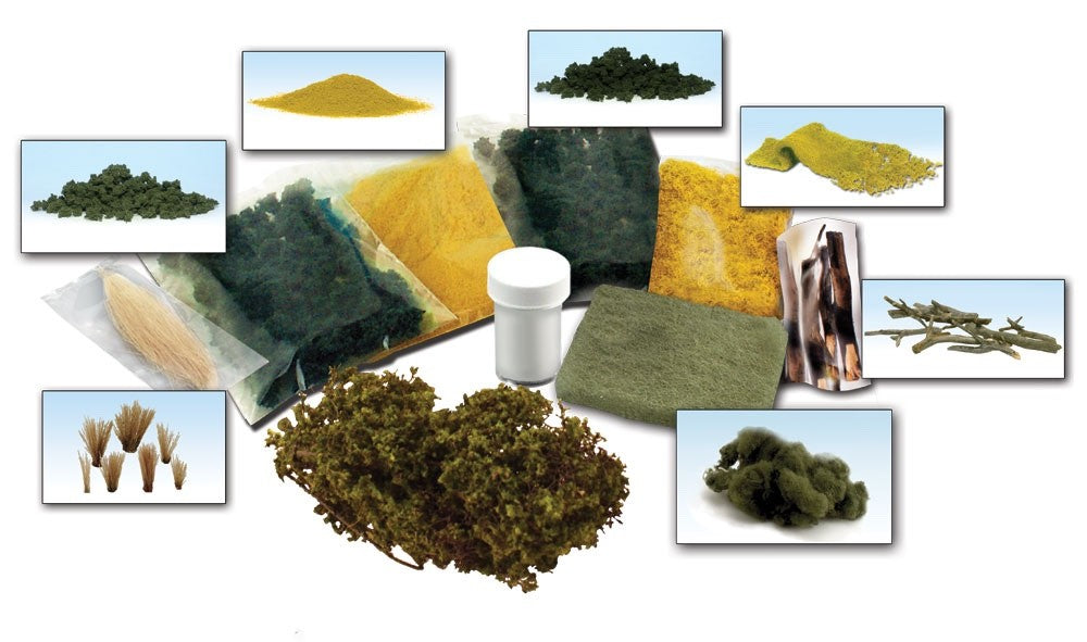 Woodland Scenics LK956 Scenery Details Learning Kit