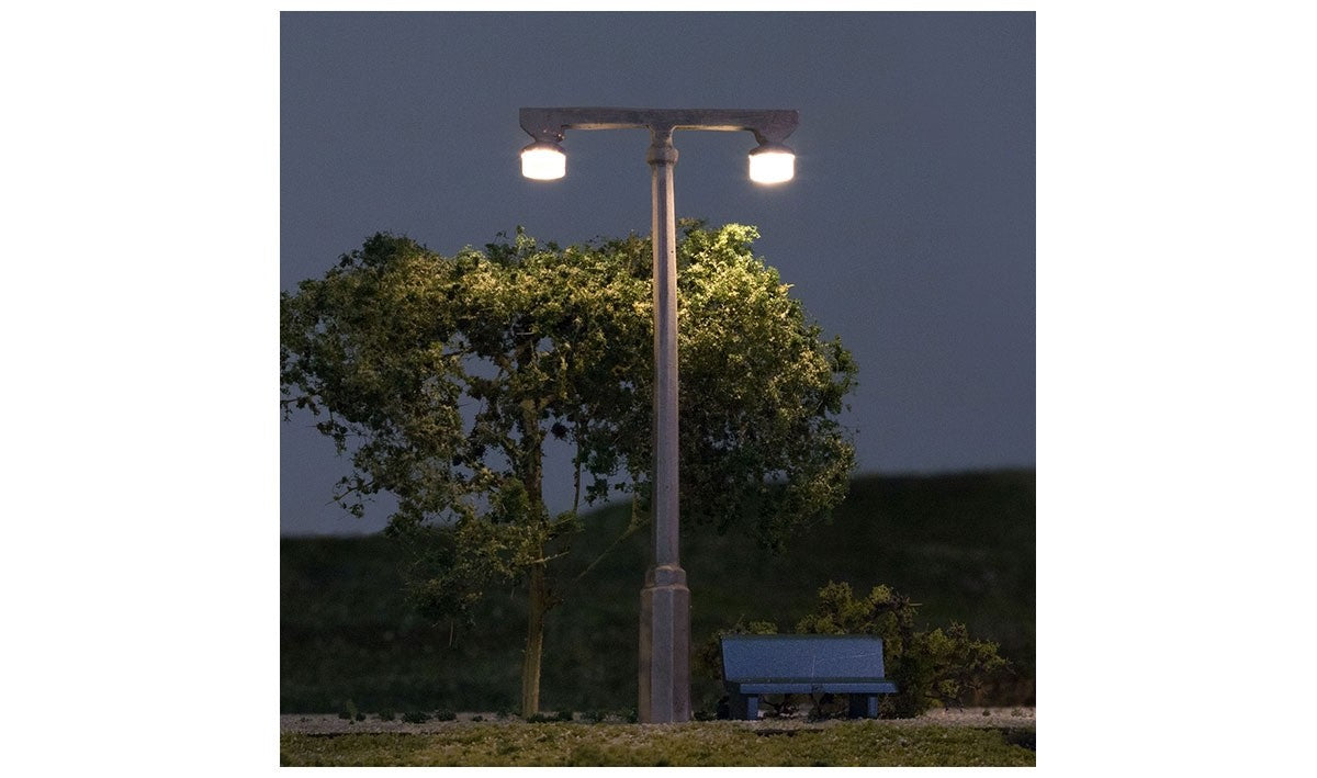 Woodland Scenics JP5676 OO/HO Scale Twin Lamp